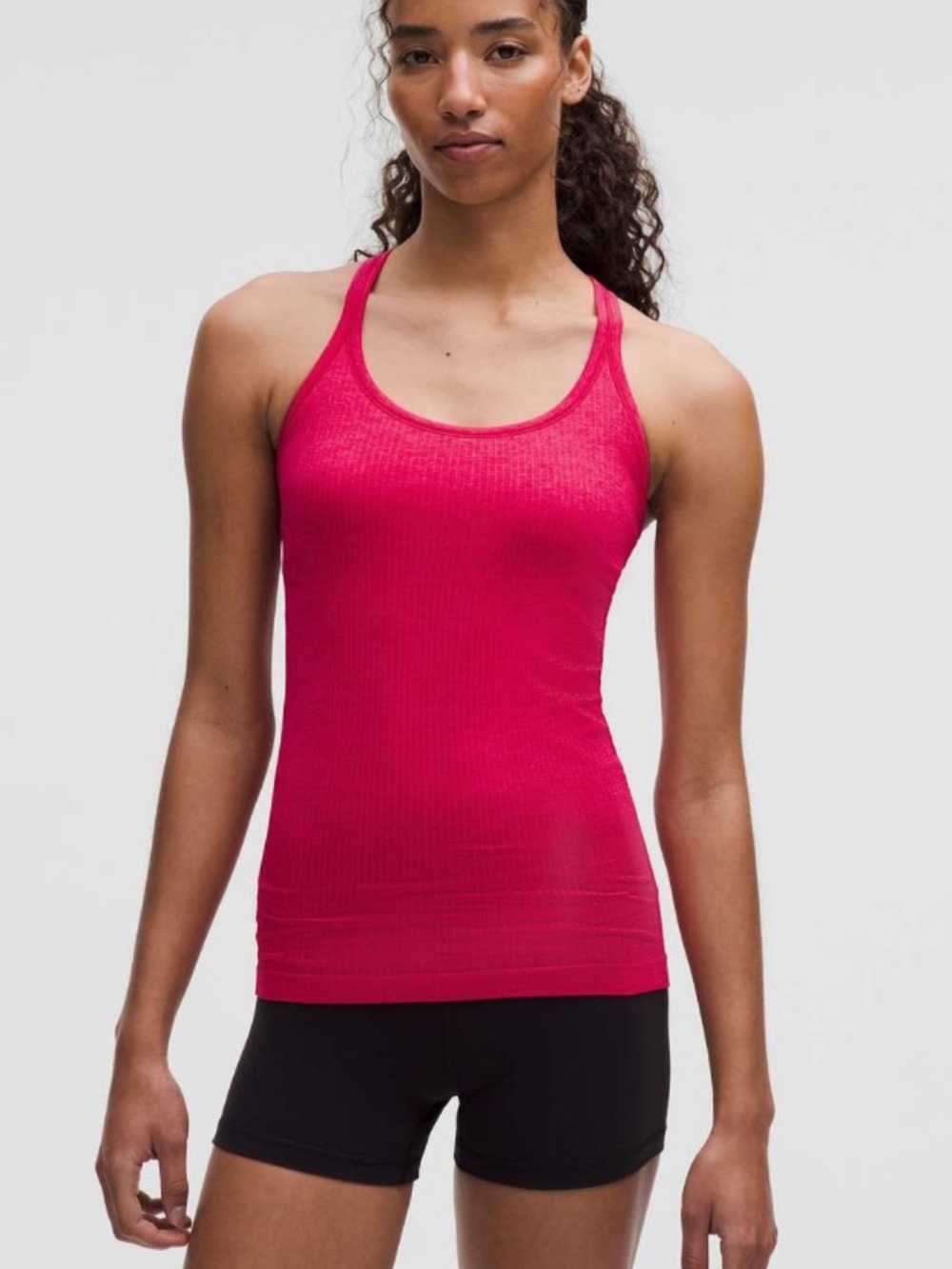Lululemon Ebb to Street Tank Top *Light Support, B/C Cup Pink Dragonfruit Size 6